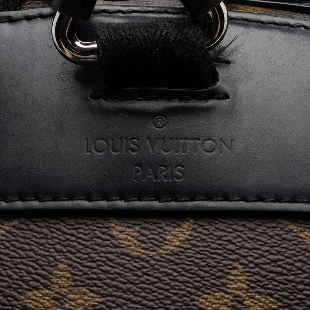 Louis Vuitton Monogram Canvas Macassar Josh Backpack - FINAL SALE (SHF-Y0YYV1)