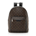 Louis Vuitton Monogram Canvas Macassar Josh Backpack (SHF-22161)