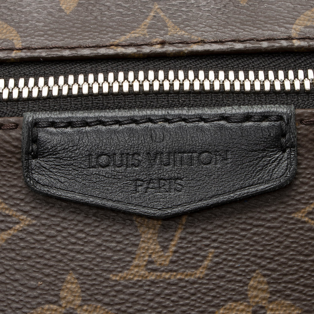 Louis Vuitton Monogram Canvas Macassar Josh Backpack (SHF-22161)