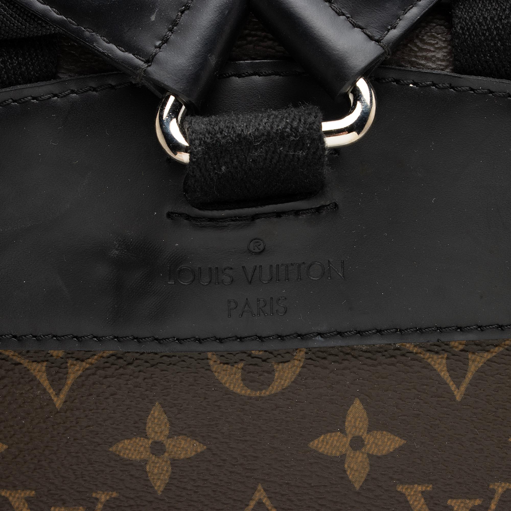 Louis Vuitton Monogram Canvas Macassar Josh Backpack (SHF-ExpBjb)