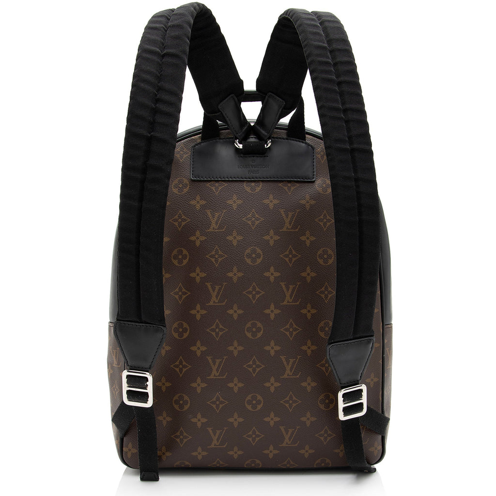 Louis Vuitton Monogram Canvas Macassar Josh Backpack (SHF-FytZ93)