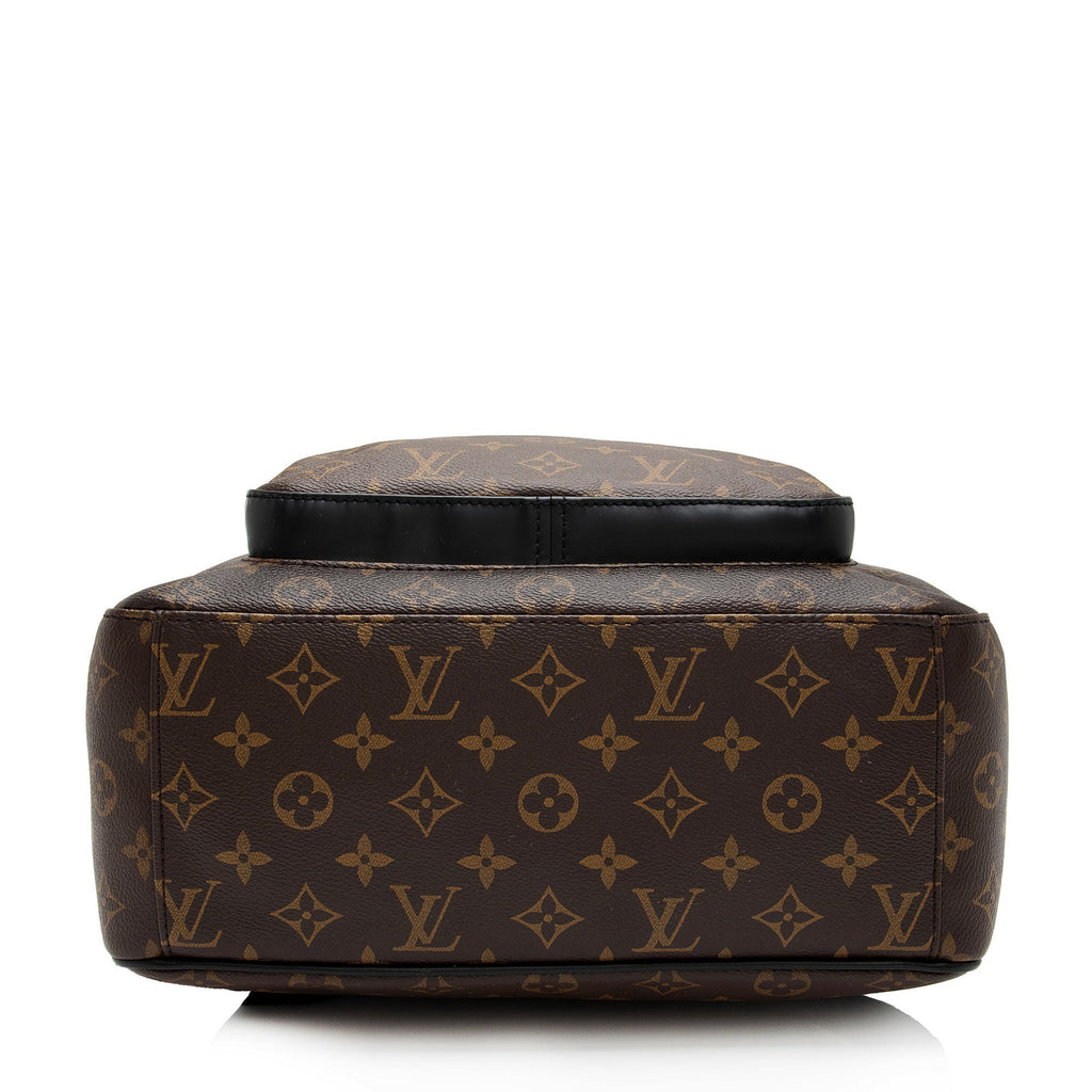 Louis Vuitton Monogram Canvas Macassar Josh Backpack (SHF-FytZ93)