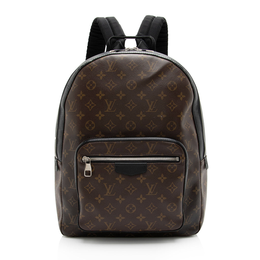Louis Vuitton Monogram Canvas Macassar Josh Backpack (SHF-FytZ93)