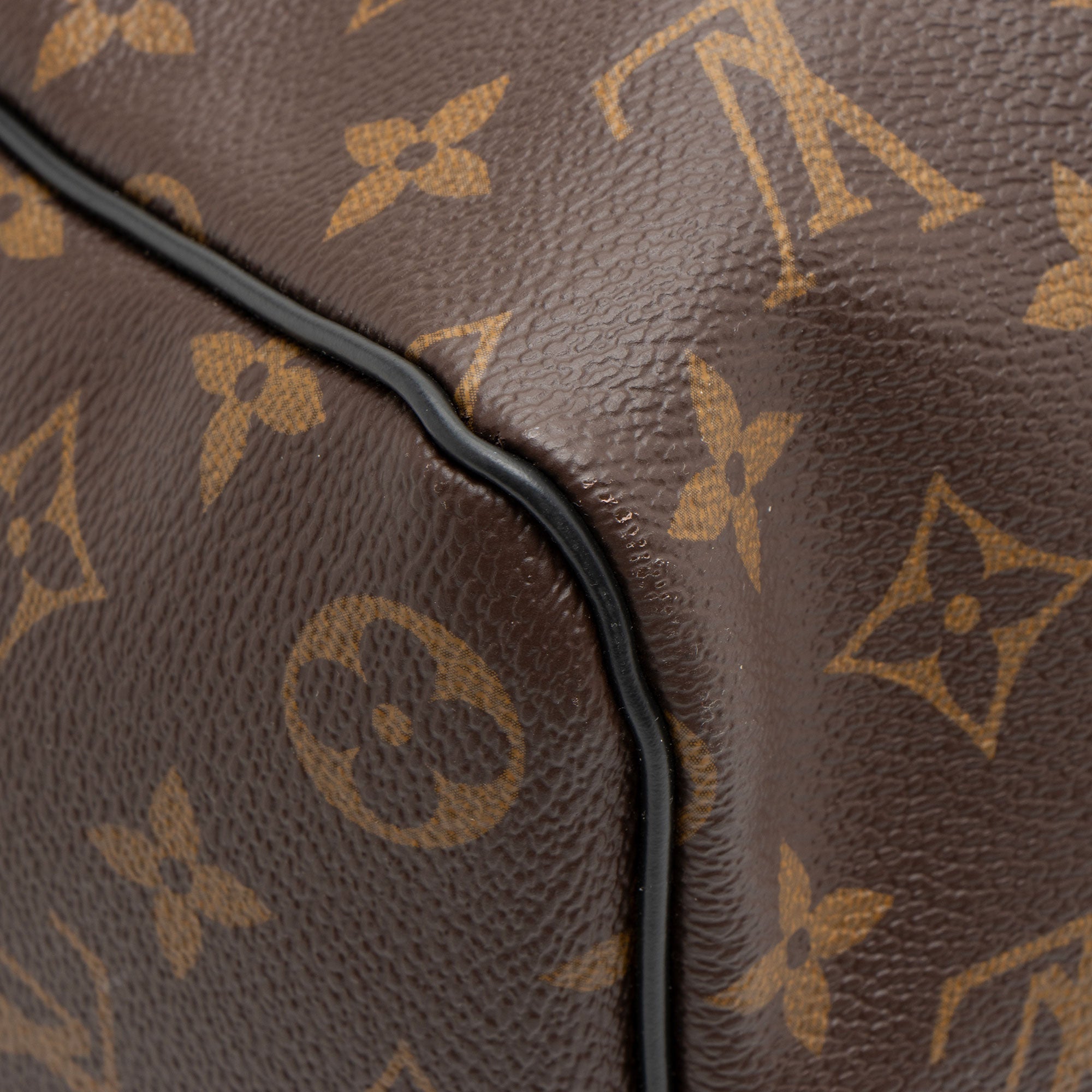 Louis Vuitton Monogram Canvas Macassar Keepall Bandouliere 45 Duffle