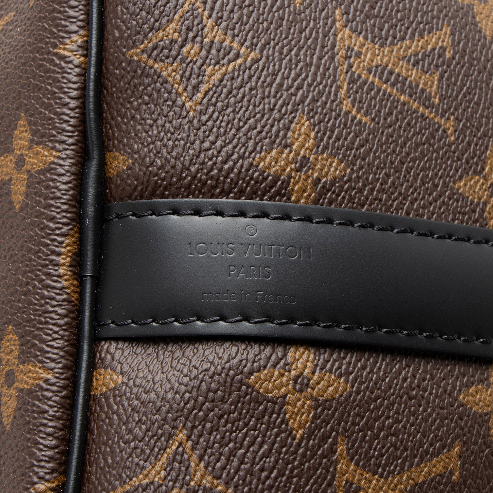 Louis Vuitton Monogram Canvas Macassar Keepall Bandouliere 45 Duffle