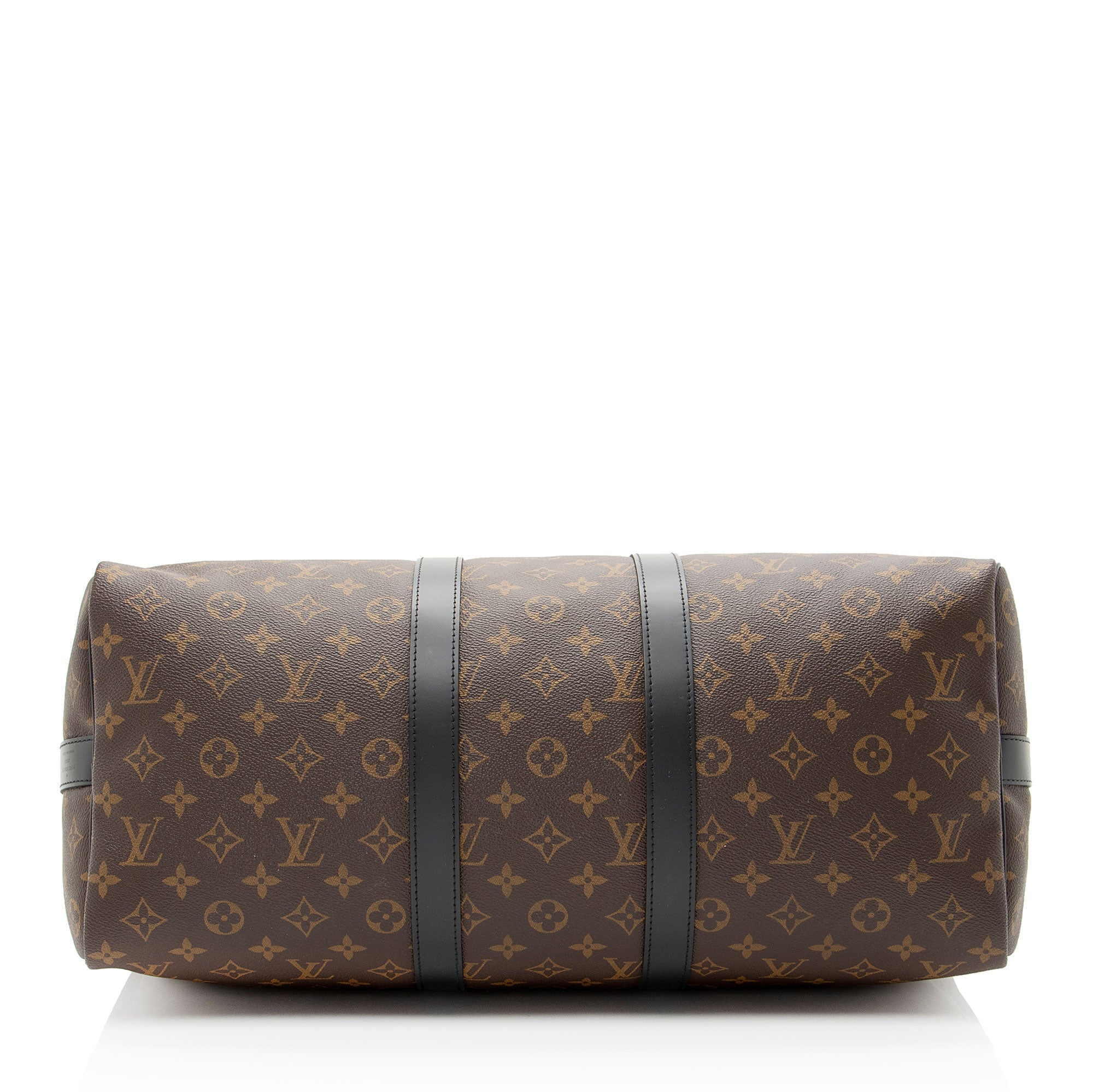 Louis Vuitton Monogram Canvas Macassar Keepall Bandouliere 45 Duffle