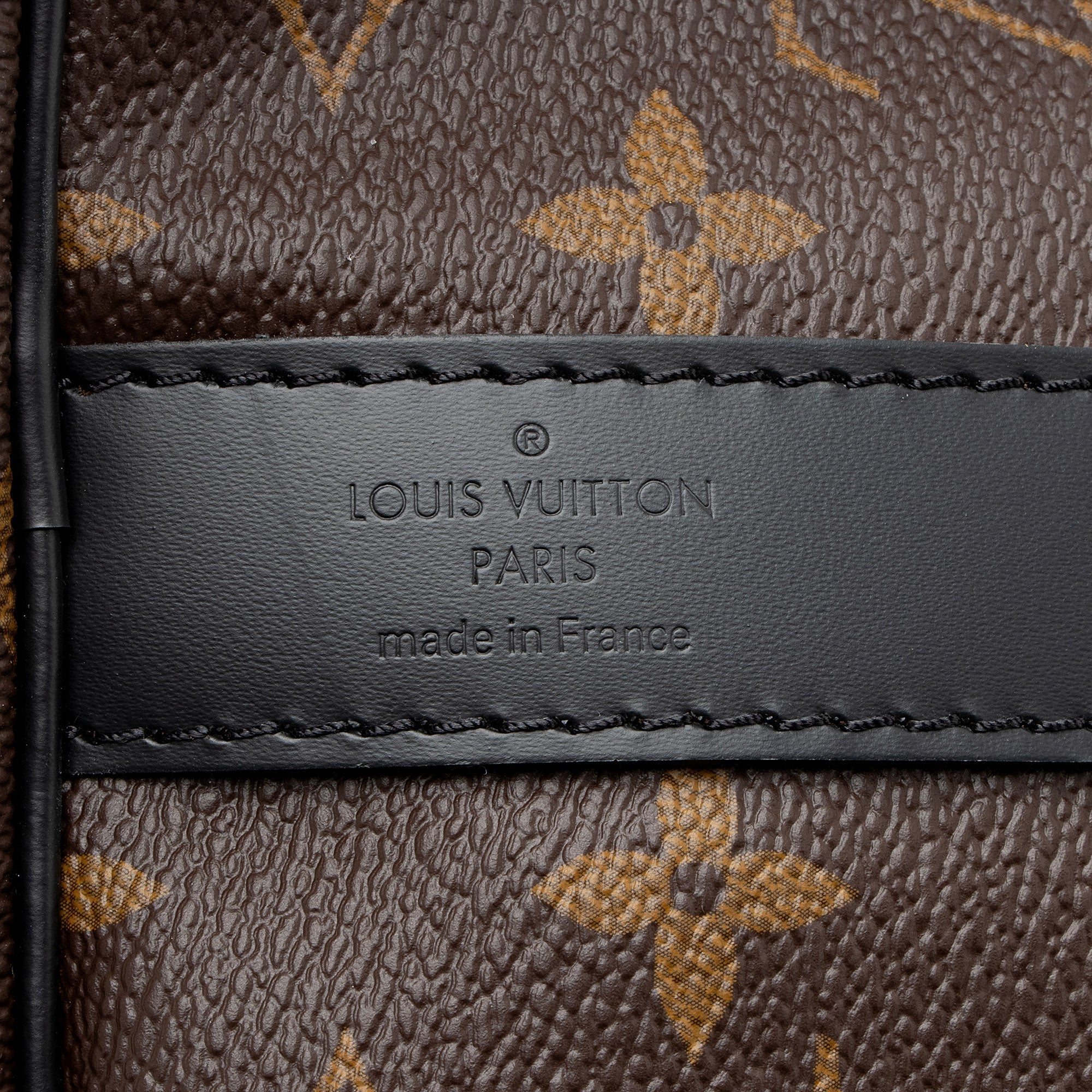 Louis Vuitton Monogram Canvas Macassar Keepall Bandouliere 45 Duffle