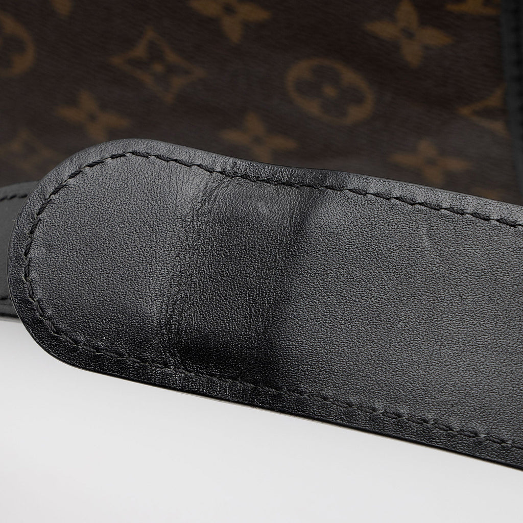 Louis Vuitton Monogram Canvas Macassar Keepall Bandouliere 55 Duffle