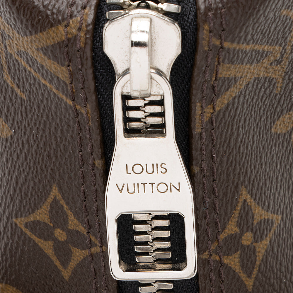 Louis Vuitton Monogram Canvas Macassar Kitan Tote (SHF-20598)