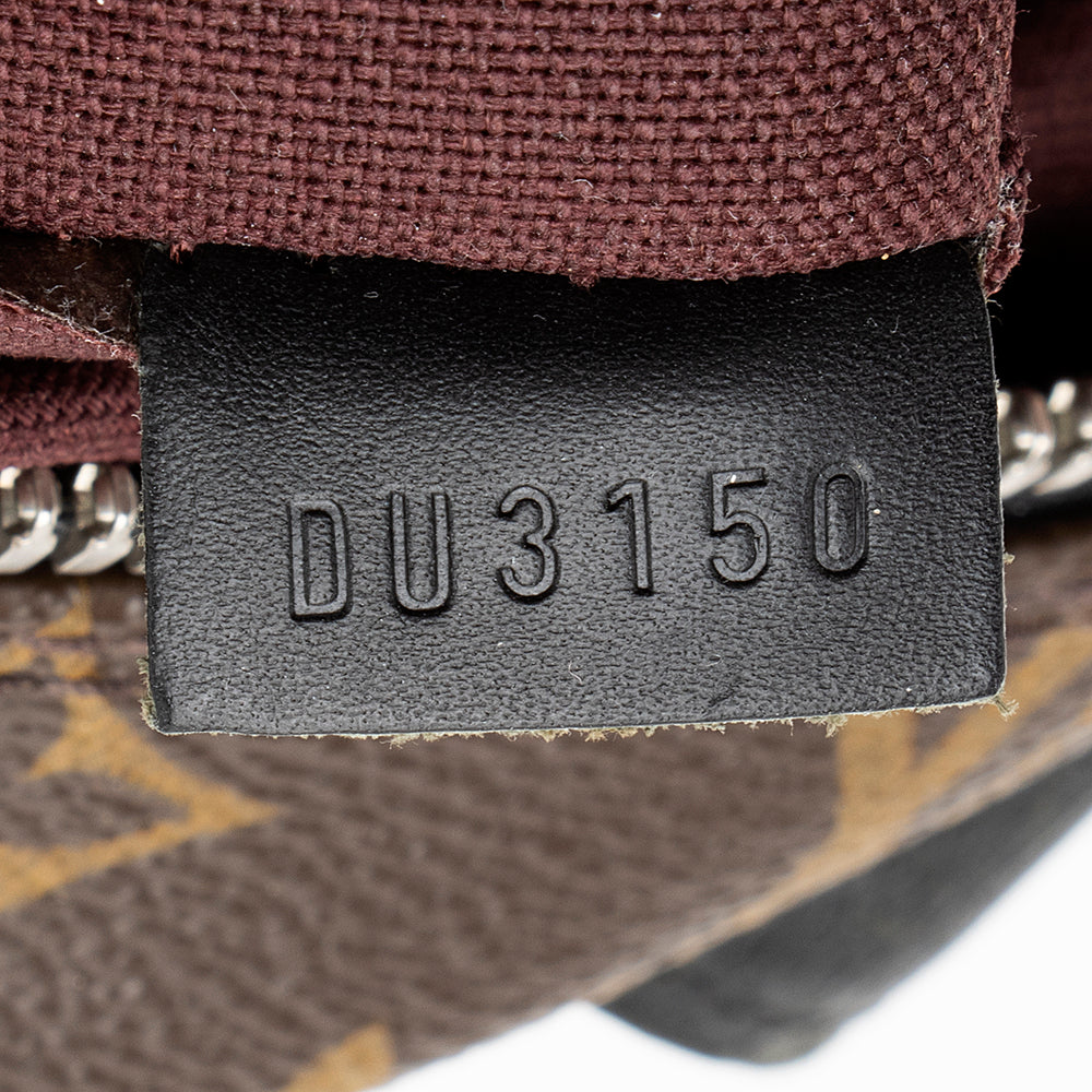 Louis Vuitton Monogram Canvas Macassar Kitan Tote (SHF-20598)