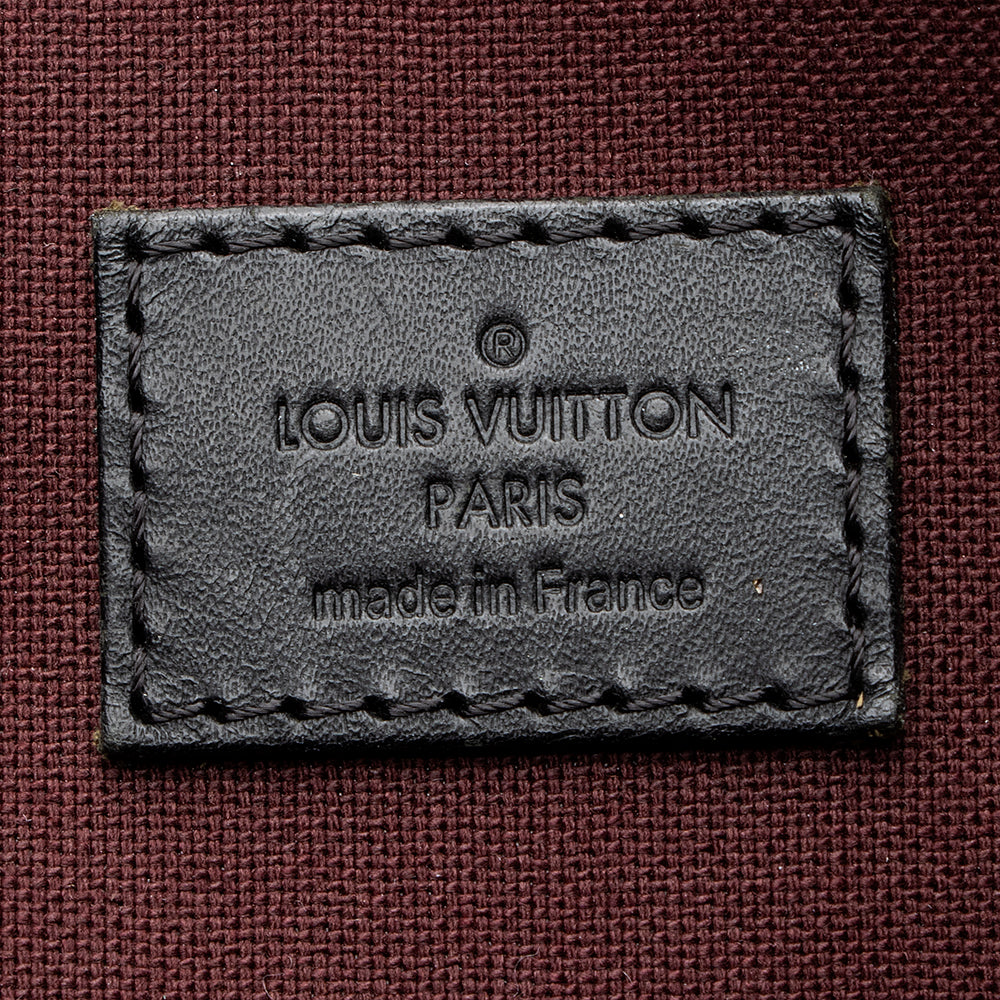 Louis Vuitton Monogram Canvas Macassar Kitan Tote (SHF-20598)