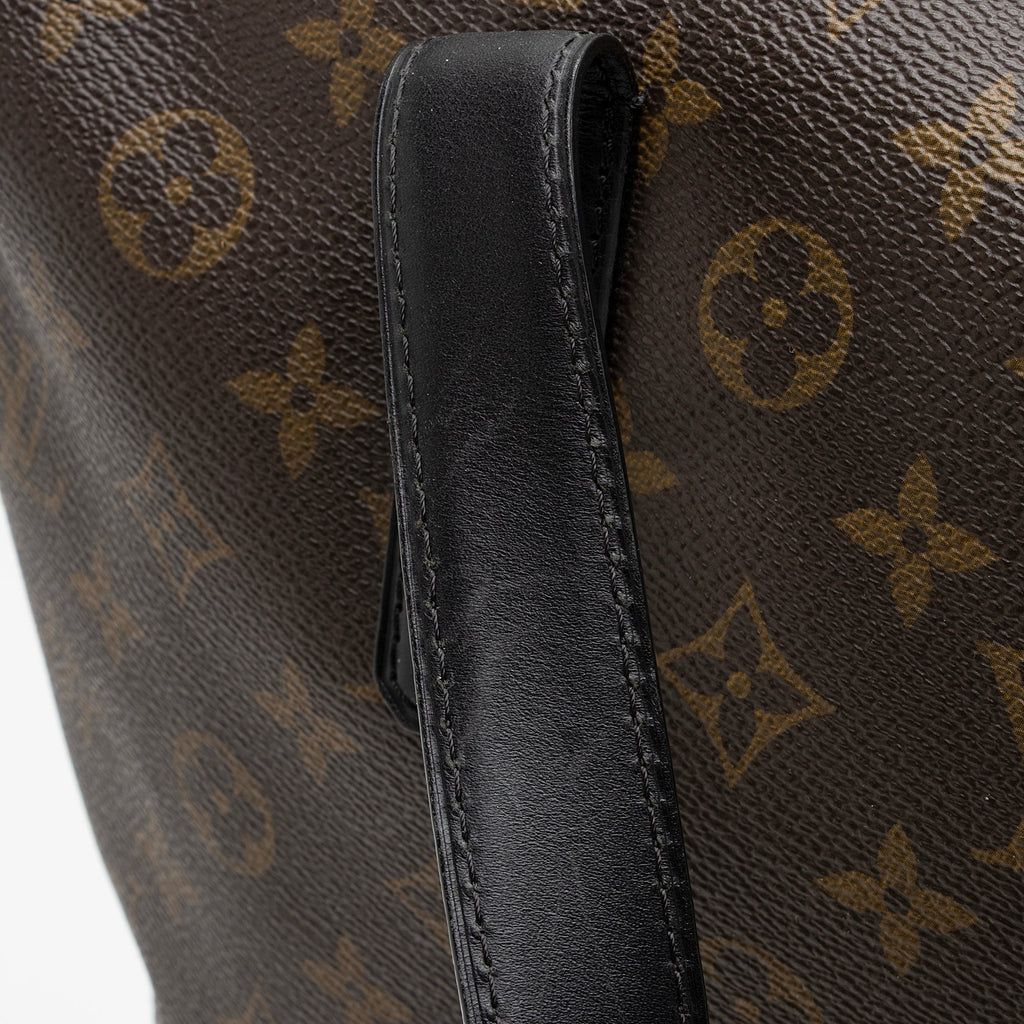 Louis Vuitton Monogram Canvas Macassar Kitan Tote (SHF-22793)