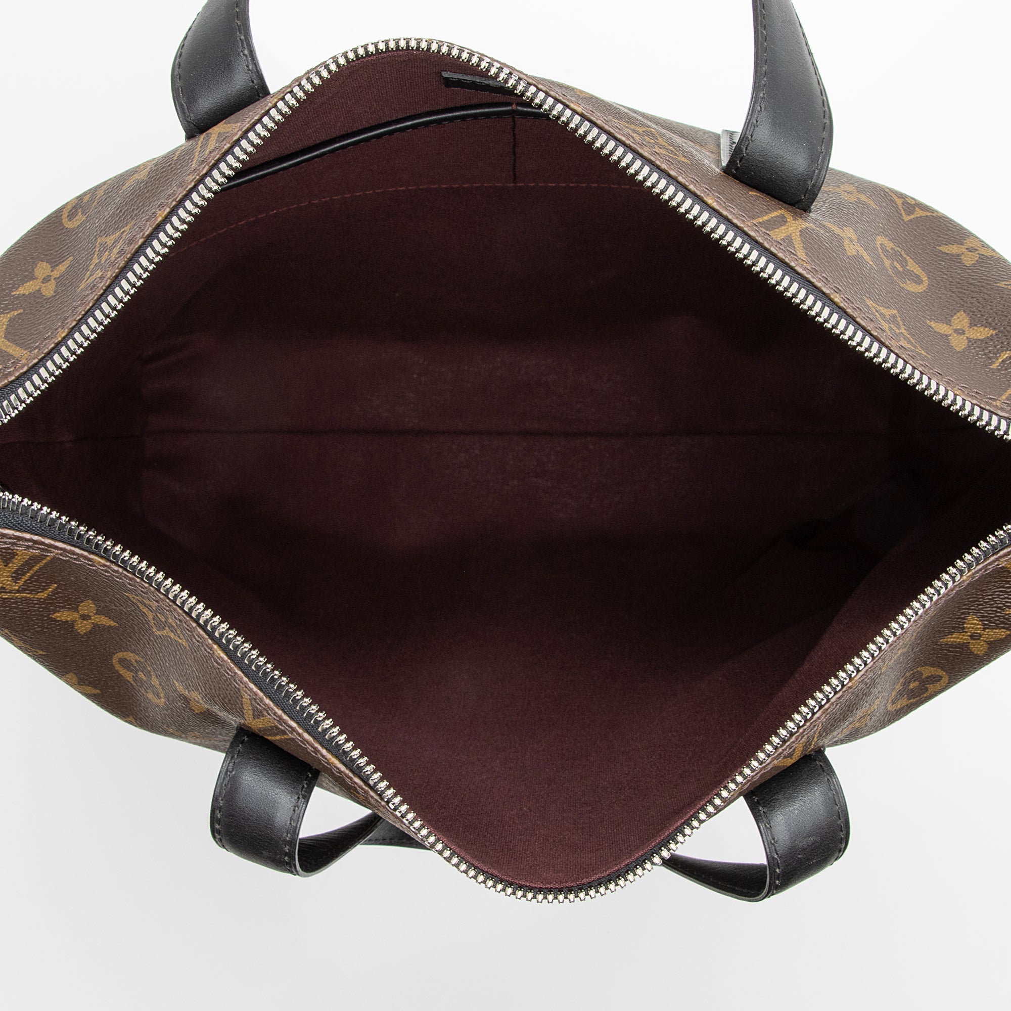 Louis Vuitton Monogram Canvas Macassar Kitan Tote (SHF-22793)