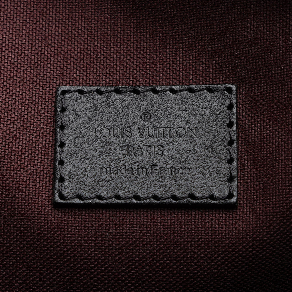 Louis Vuitton Monogram Canvas Macassar Kitan Tote (SHF-22793)