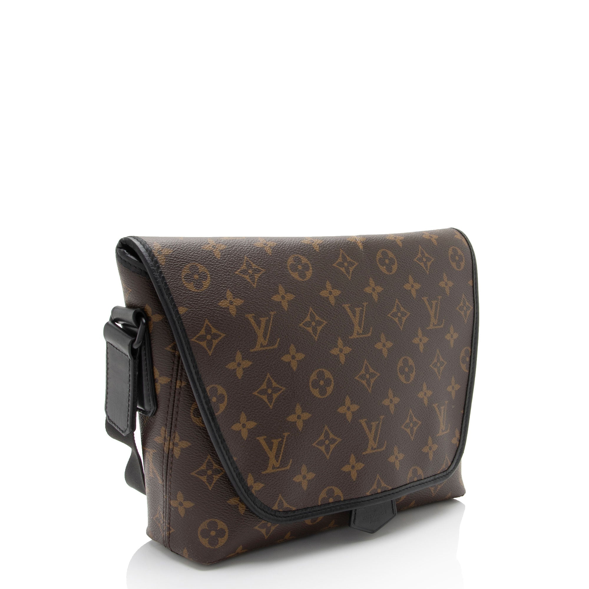 Louis Vuitton Monogram Canvas Macassar Magnetic Messenger (SHF-2xonZt)