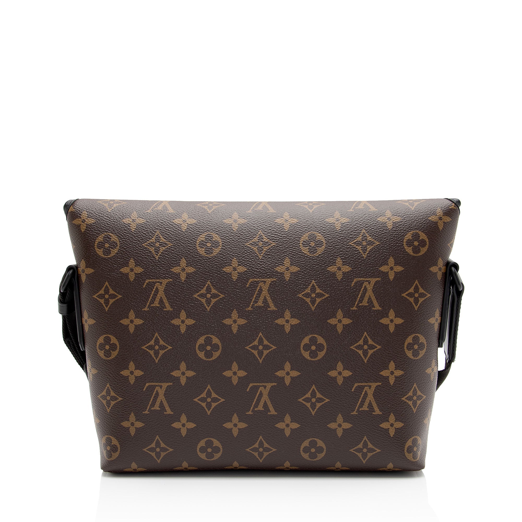 Louis Vuitton Monogram Canvas Macassar Magnetic Messenger Bag (SHF-BGZYyW)