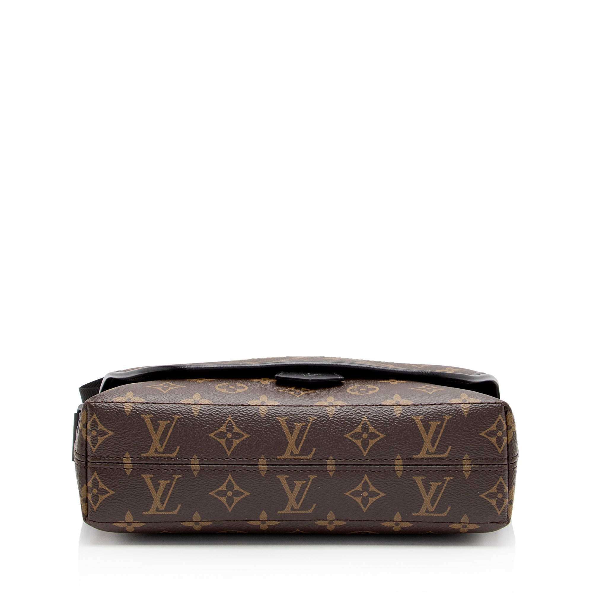Louis Vuitton Monogram Canvas Macassar Magnetic Messenger Bag (SHF-BGZYyW)