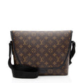 Louis Vuitton Monogram Canvas Macassar Magnetic Messenger Bag (SHF-BGZYyW)