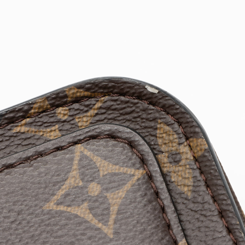 Louis Vuitton Monogram Canvas Macassar S Lock Sling Bag