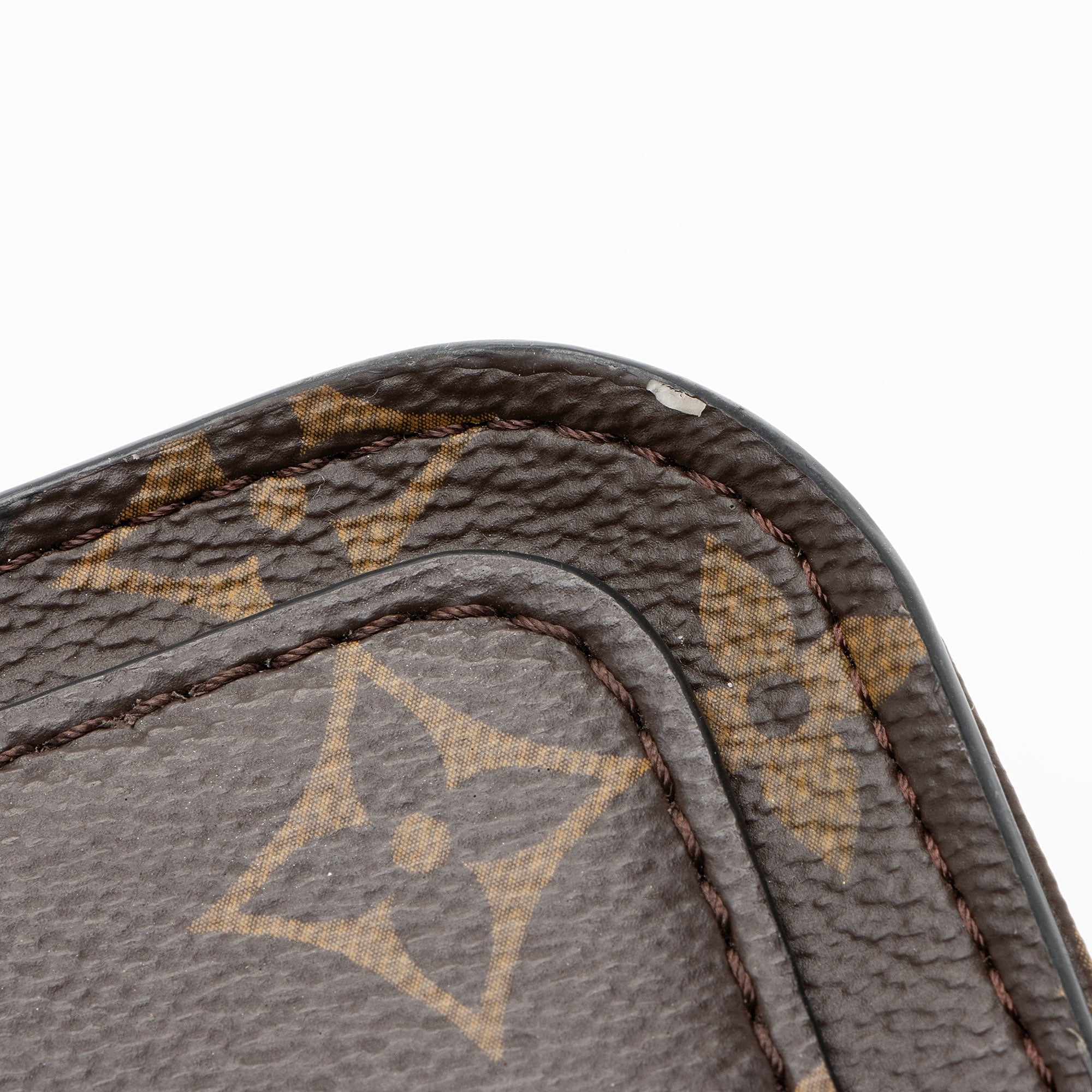 Louis Vuitton Monogram Canvas Macassar S Lock Sling Bag