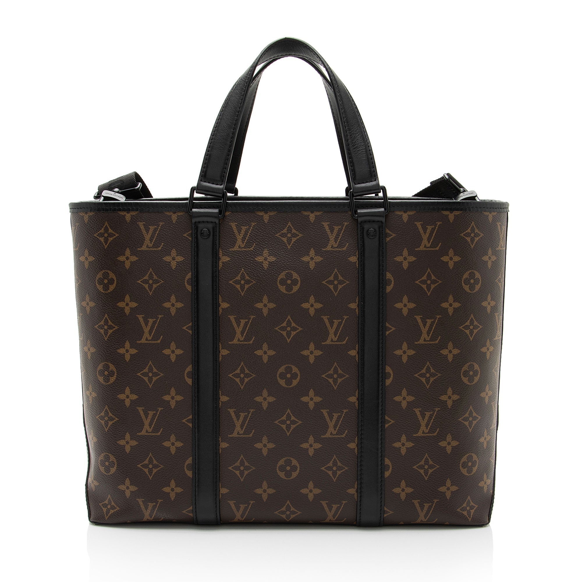 Louis Vuitton Monogram Canvas Macassar Weekend PM Tote (SHF-IgfWsf)
