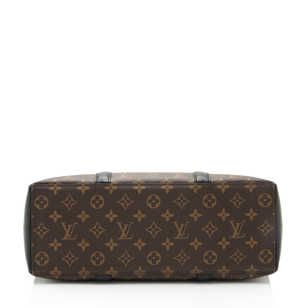 Louis Vuitton Monogram Canvas Macassar Weekend PM Tote (SHF-IgfWsf)