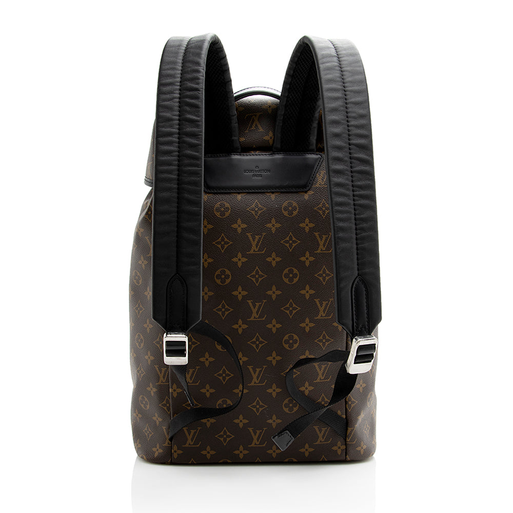 Louis Vuitton Monogram Canvas Macassar Zack Backpack (SHF-20982)