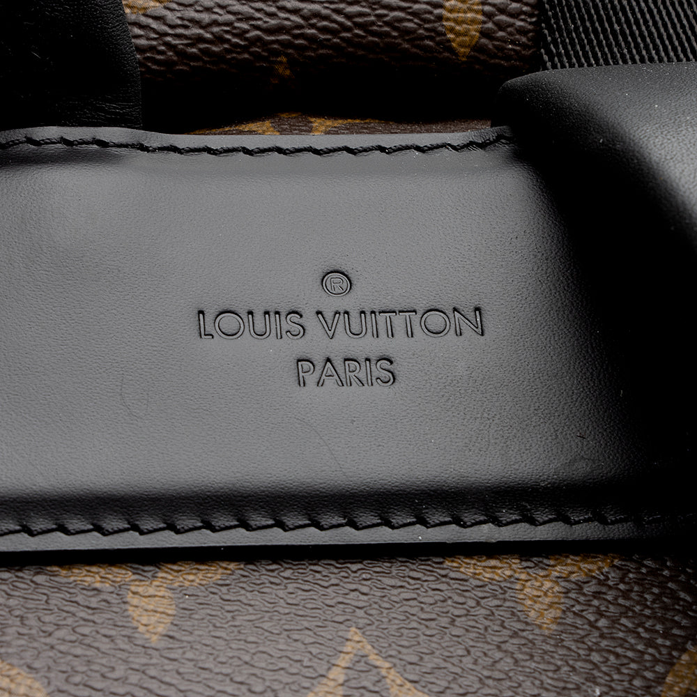 Louis Vuitton Monogram Canvas Macassar Zack Backpack (SHF-20982)