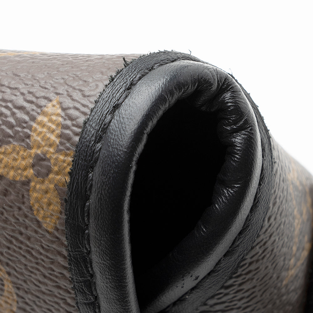 Louis Vuitton Monogram Macassar Magnetic Messenger Bag (SHF-19578)