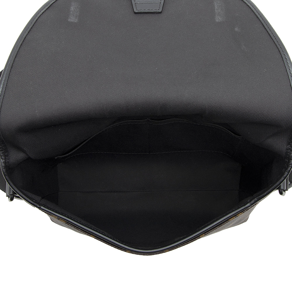 Louis Vuitton Monogram Macassar Magnetic Messenger Bag (SHF-19578)
