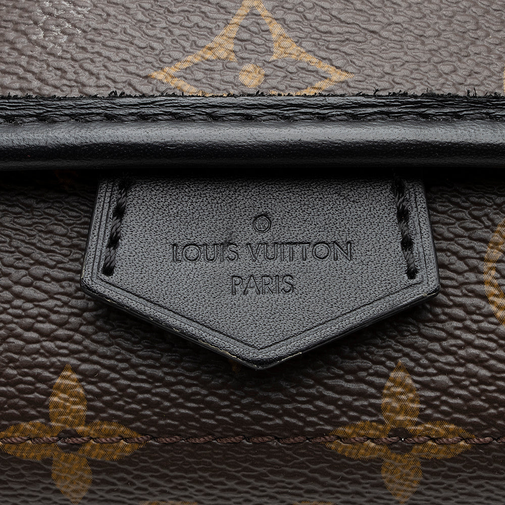 Louis Vuitton Monogram Macassar Magnetic Messenger Bag (SHF-19578)
