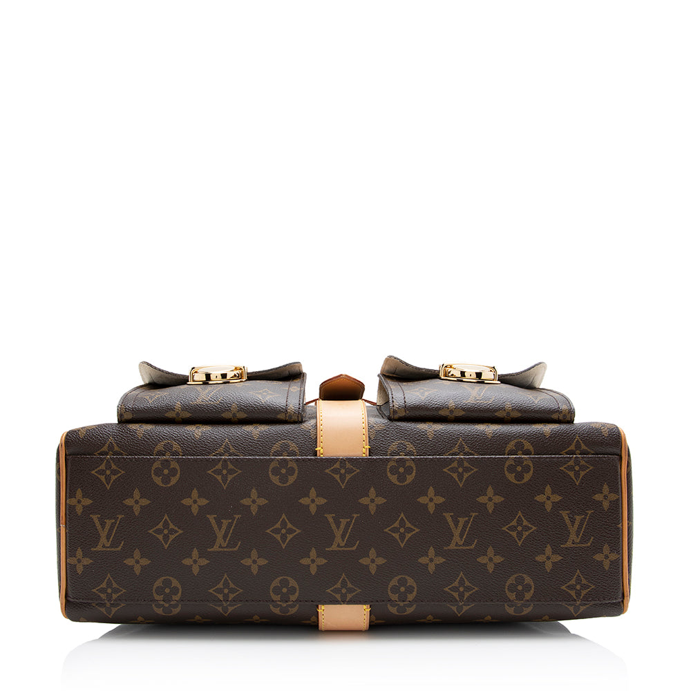 Louis Vuitton Monogram Canvas Manhattan GM Satchel (SHF-21649)
