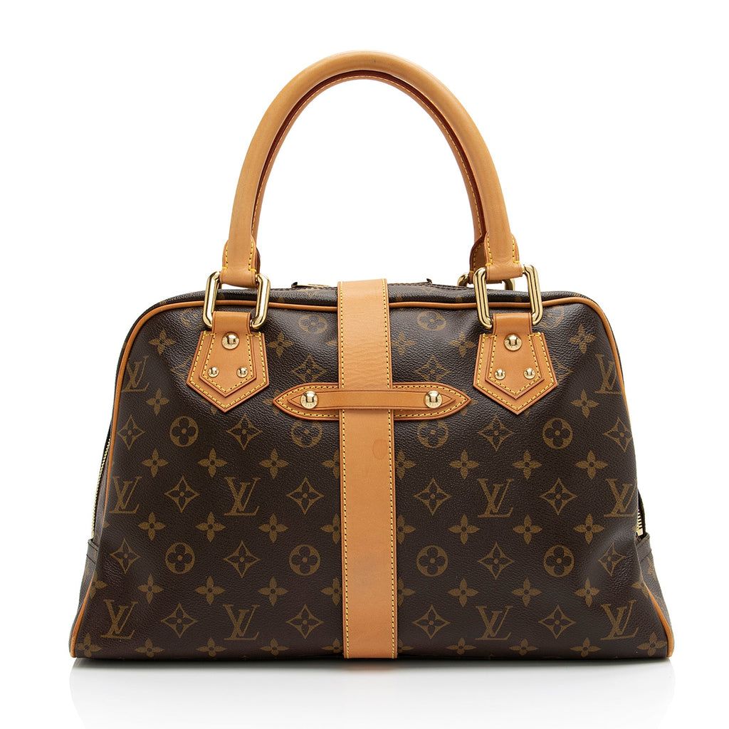 Louis Vuitton Monogram Canvas Manhattan GM Satchel (SHF-23297)
