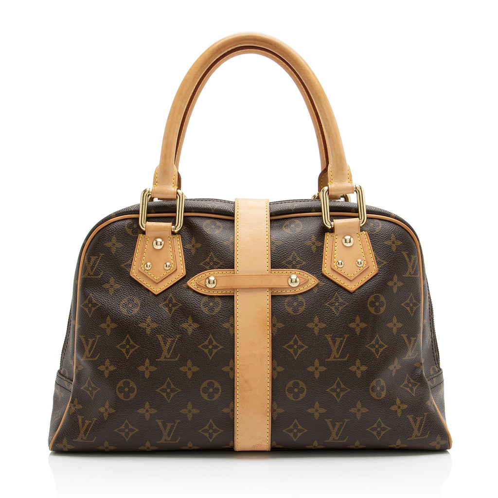 Louis Vuitton Monogram Canvas Manhattan GM Satchel (SHF-23430)
