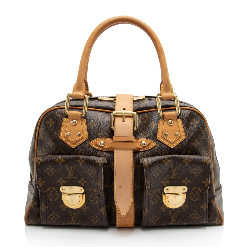 Louis Vuitton Monogram Canvas Manhattan GM Satchel (SHF-g81fuD)