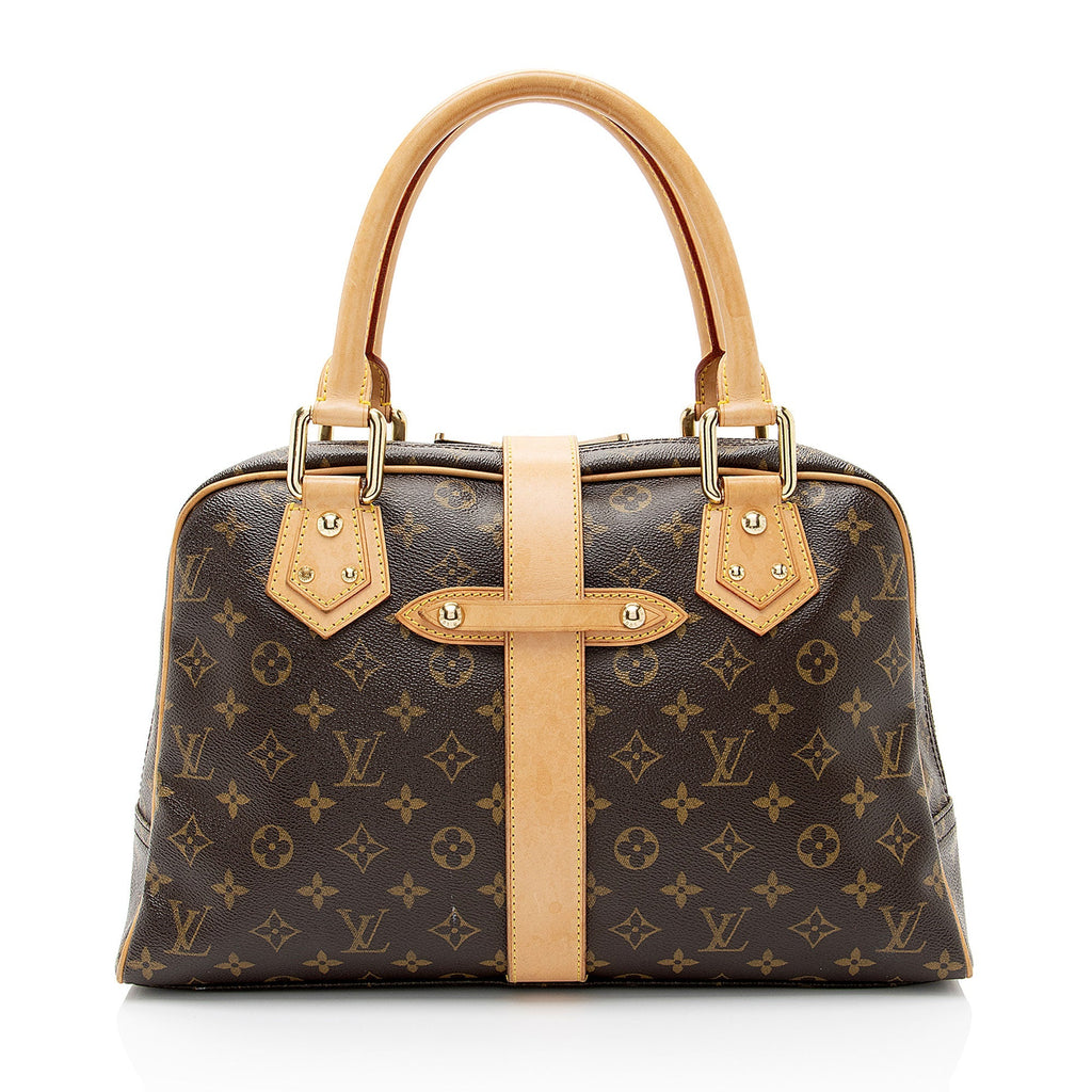 Louis Vuitton Monogram Canvas Manhattan GM Satchel (SHF-23nqTq)