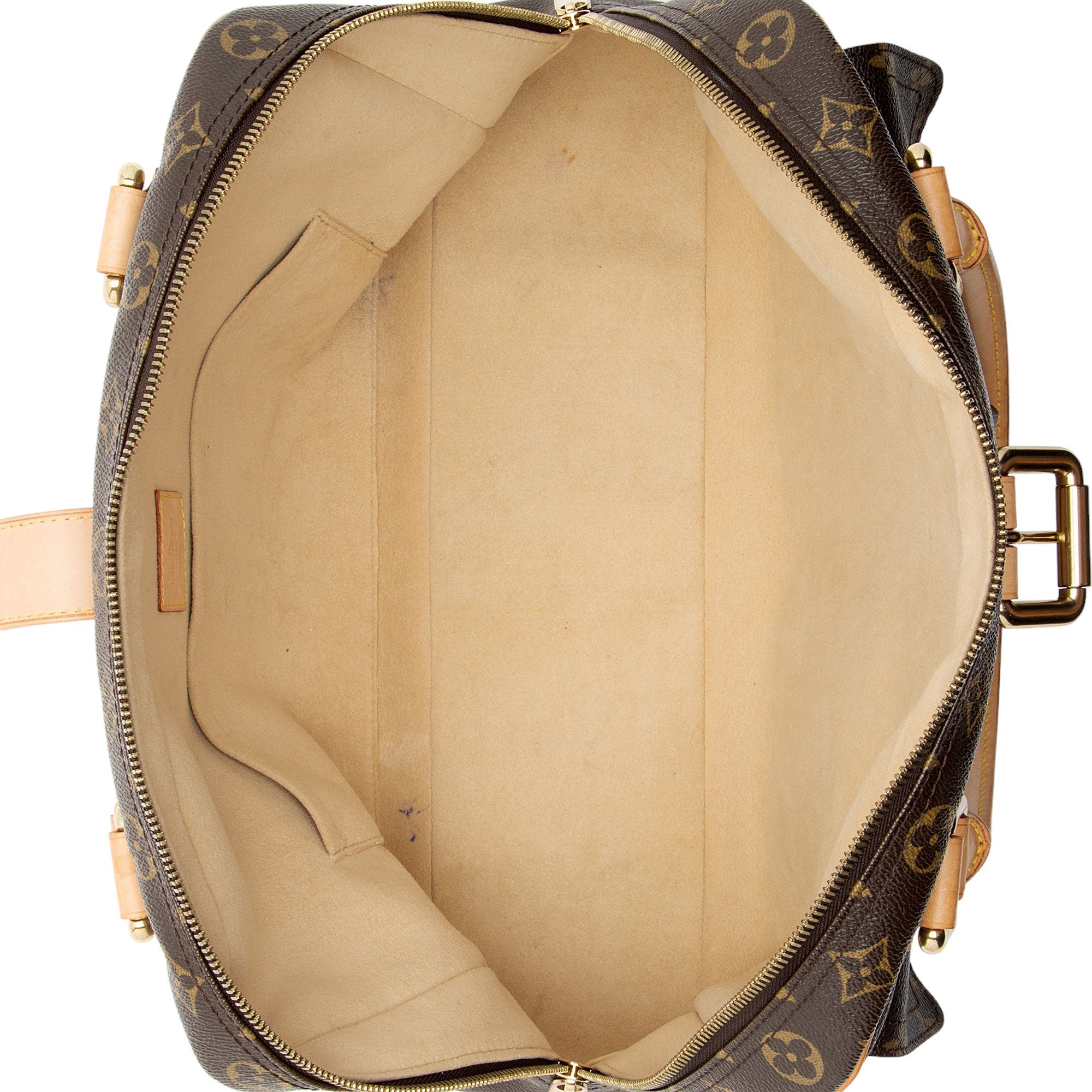 Louis Vuitton Monogram Canvas Manhattan GM Satchel (SHF-23nqTq)