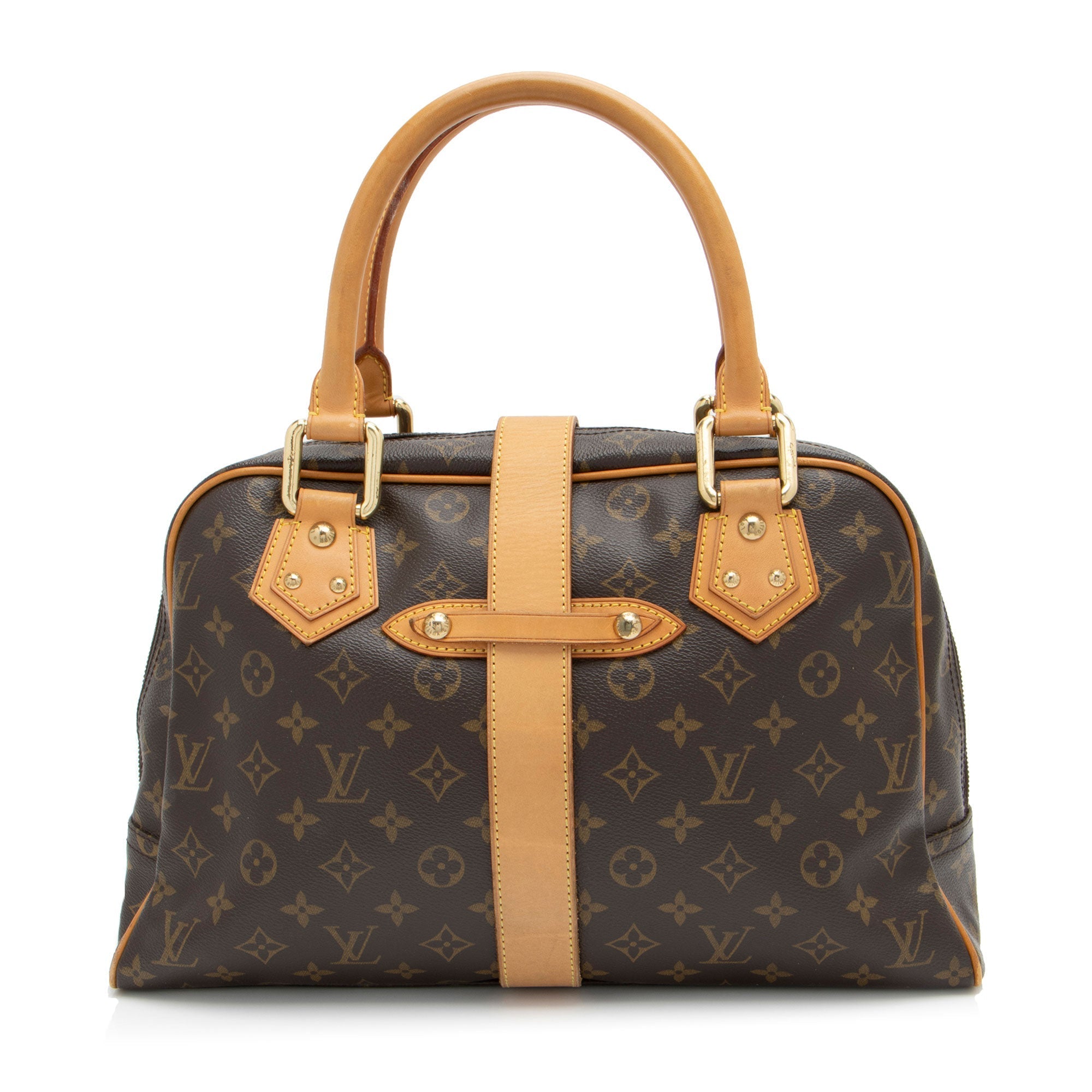 Louis Vuitton Monogram Canvas Manhattan GM Satchel (SHF-FGlzW5)