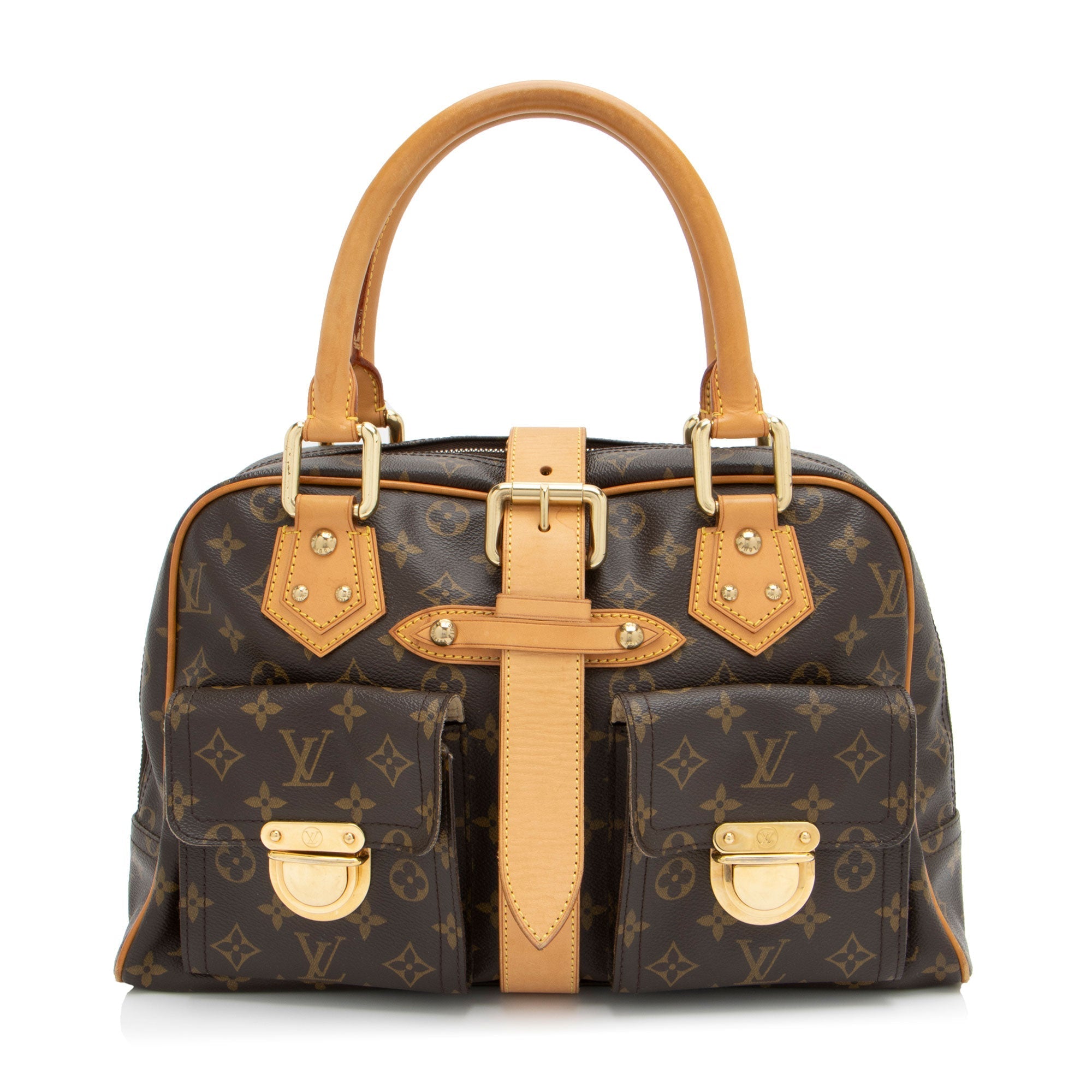 Louis Vuitton Monogram Canvas Manhattan GM Satchel (SHF-FGlzW5)