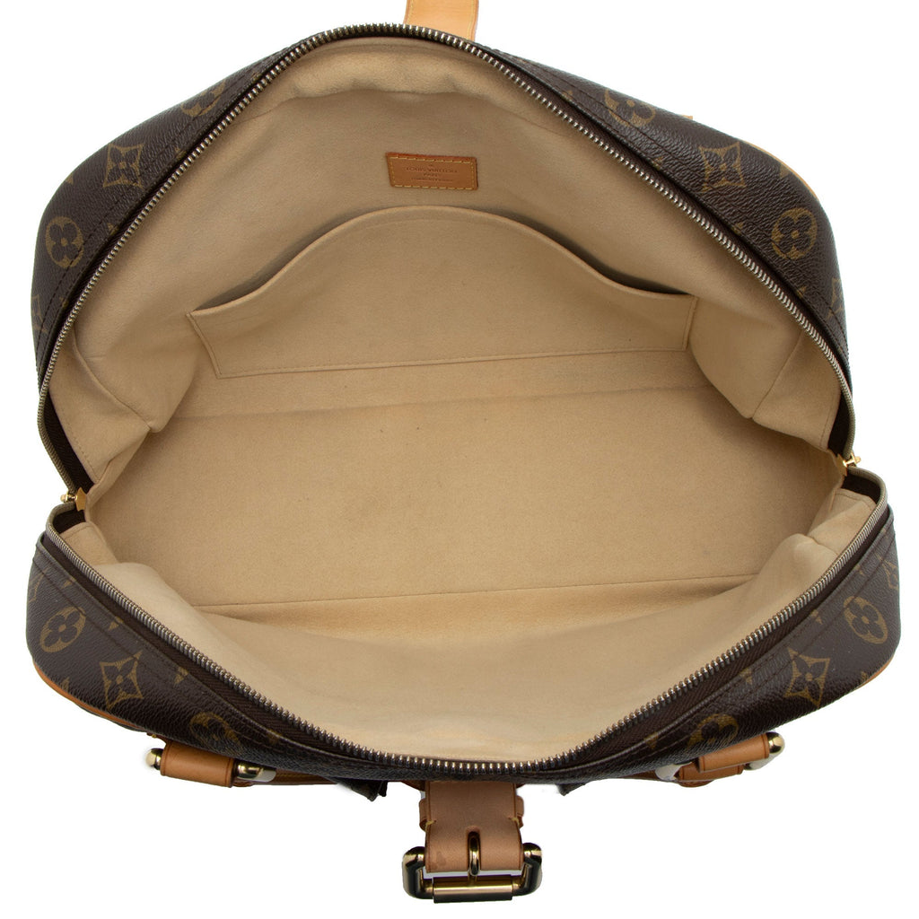 Louis Vuitton Monogram Canvas Manhattan GM Satchel (SHF-FGlzW5)