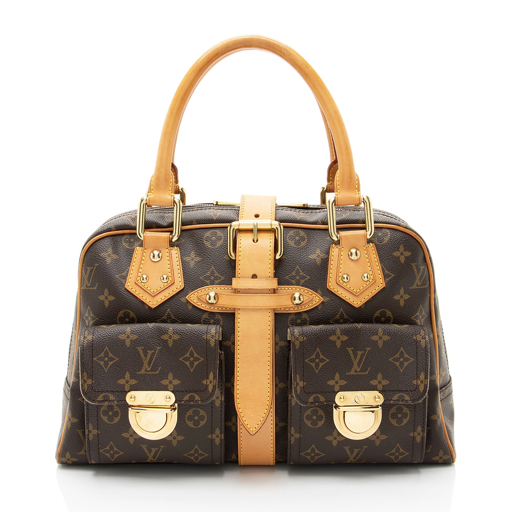 Louis Vuitton Monogram Canvas Manhattan GM Satchel (SHF-cuyjWb)