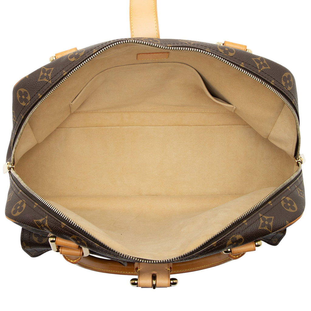 Louis Vuitton Monogram Canvas Manhattan GM Satchel (SHF-cuyjWb)