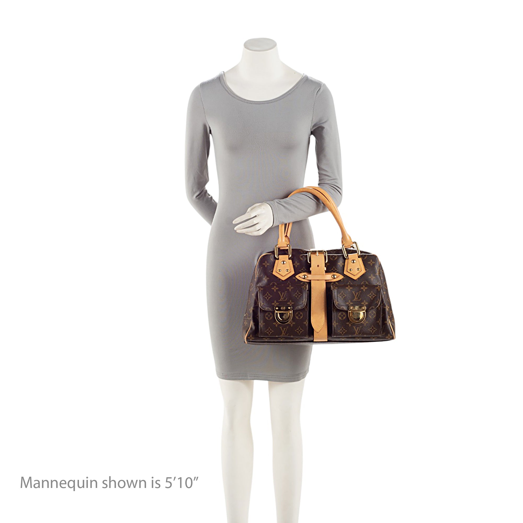 Louis Vuitton Monogram Canvas Manhattan GM Satchel