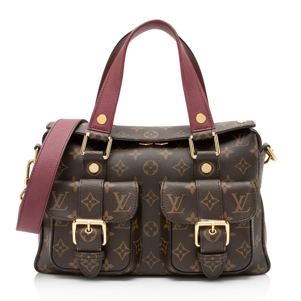 Louis Vuitton Monogram Canvas Manhattan NM Satchel (SHF-23296)