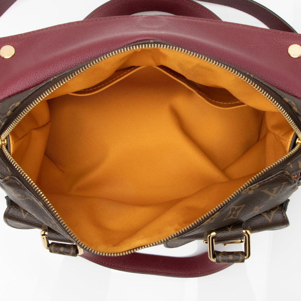 Louis Vuitton Monogram Canvas Manhattan NM Satchel (SHF-23296)