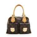 Louis Vuitton Monogram Canvas Manhattan PM Satchel (SHF-18708)