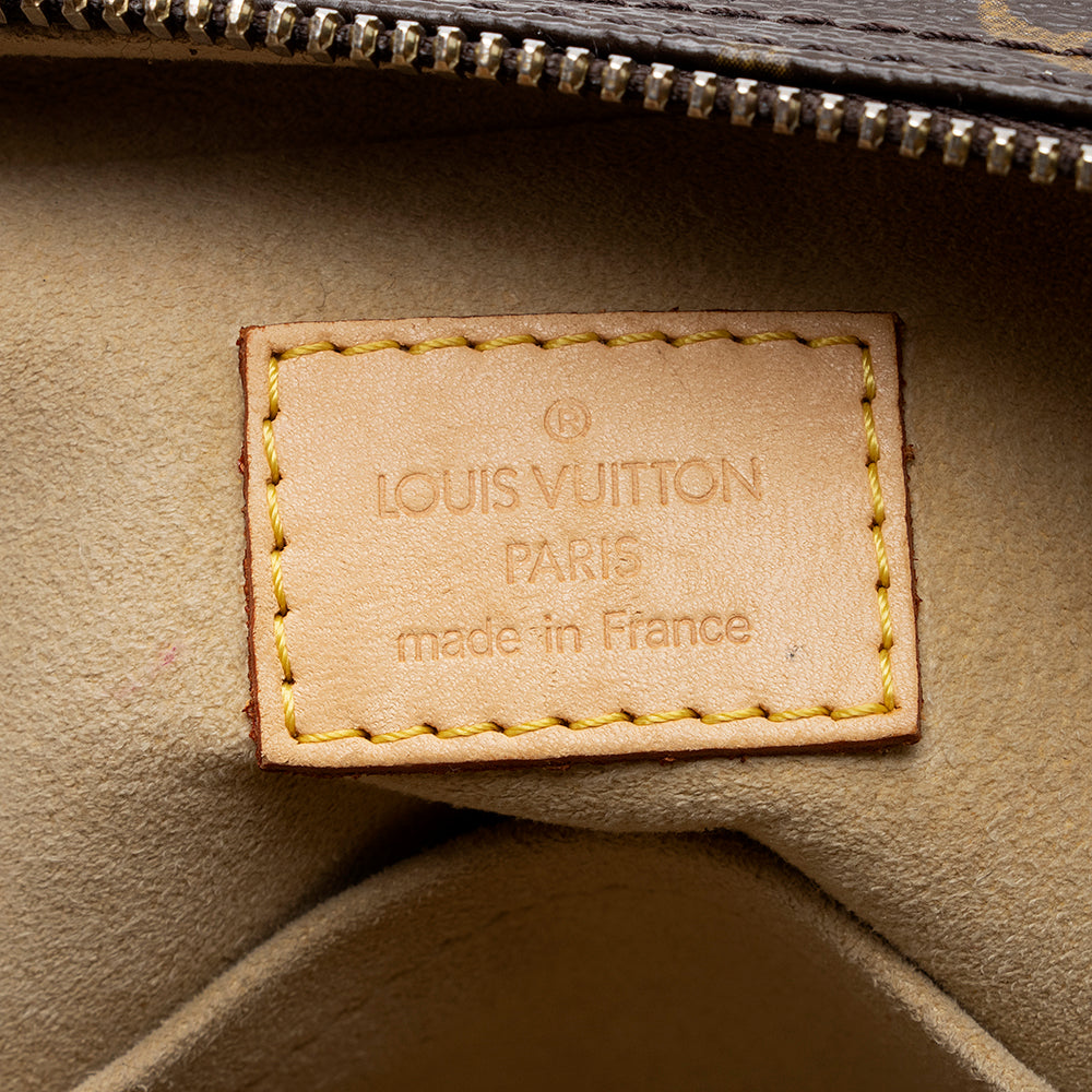 Louis Vuitton Monogram Canvas Manhattan PM Satchel (SHF-18708)