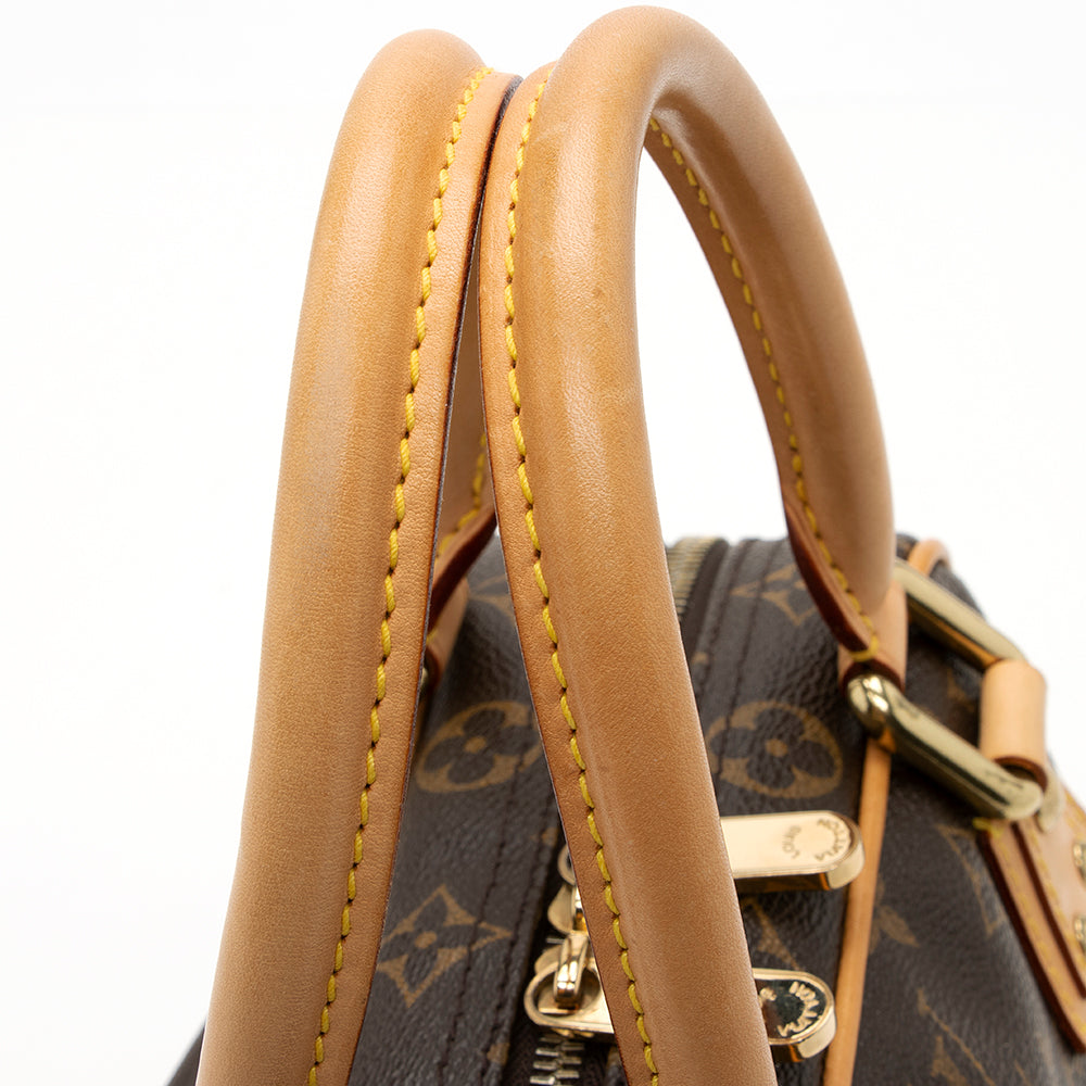 Louis Vuitton Monogram Canvas Manhattan PM Satchel (SHF-19967)