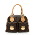 Louis Vuitton Monogram Canvas Manhattan PM Satchel (SHF-19967)