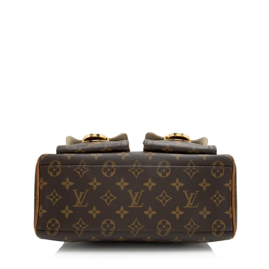 Louis Vuitton Monogram Canvas Manhattan PM Satchel (SHF-23846)